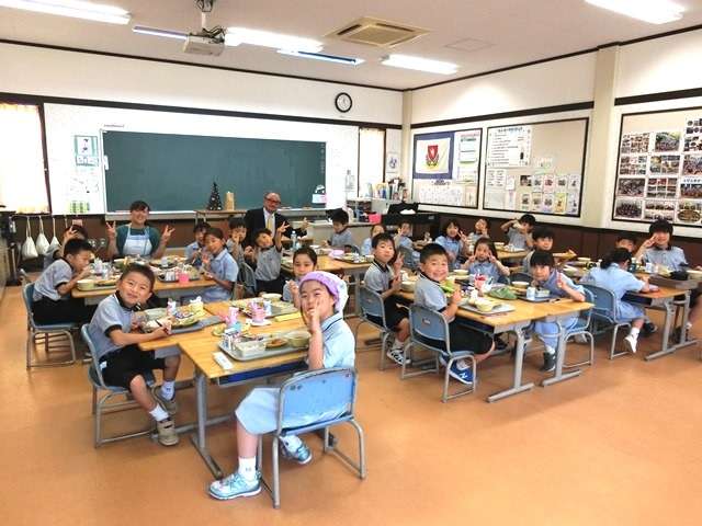1年生プール・ランチ