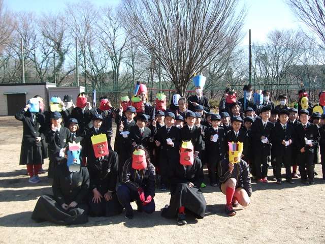 節分・3年クラブ見学