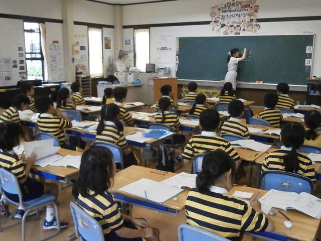 1・2年生 授業の様子と七夕に想いを寄せて