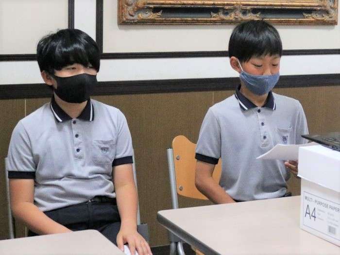 放送朝会・6年生授業