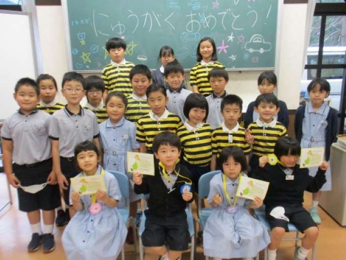 1年生を迎える会(ハウスタイム)・4年アート