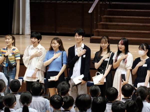 20歳の先輩　おかえりなさい！