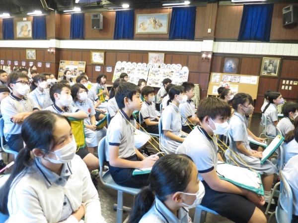 6年生 校長先生講話