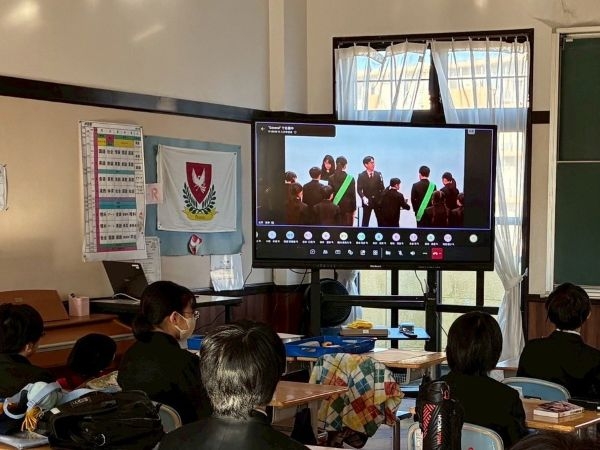 全校朝会～オンライン～