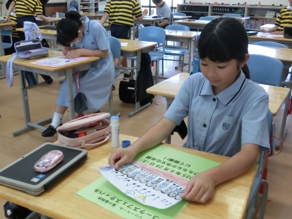 学校生活を支える上級生