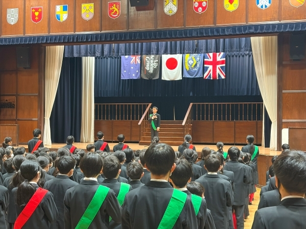 ハウス朝会（２月誕生会）