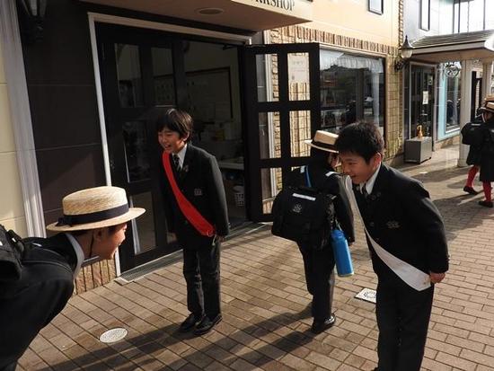 あいさつ運動(児童会)