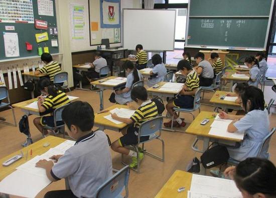 月例テスト・体育の授業