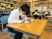 低学年の様子（分散登校G・L組）