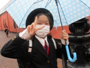 今日も元気に登校！