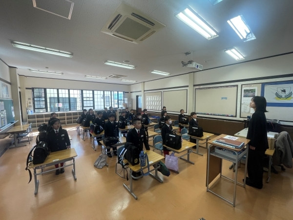 フレッシュ１年生‼　初日スタート