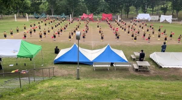 本日の運動会‼予定通り開催