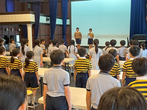 学年朝会