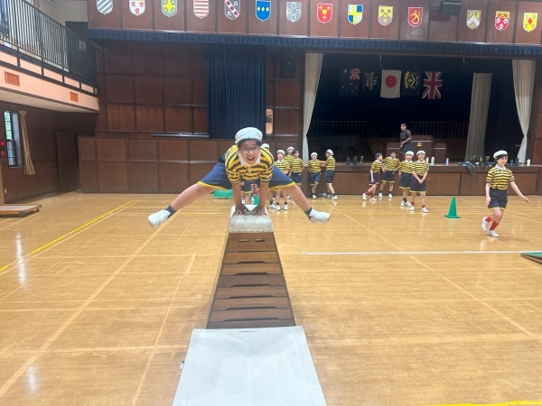 跳び越える楽しさ