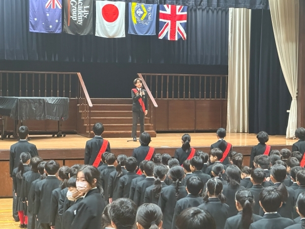 ハウス朝会（10月誕生会）