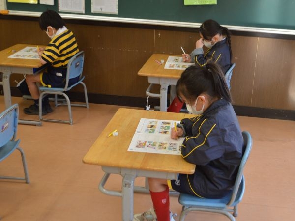 真剣に取り組む～英検Jr.～