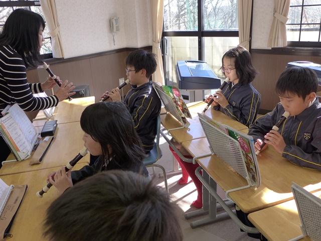 5年生 音楽の授業